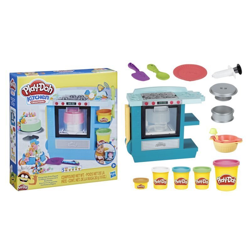 Plastilino rinkinys Orkaitė Play-Doh Kitchen Creations kaina ir informacija | Lavinamieji žaislai | pigu.lt