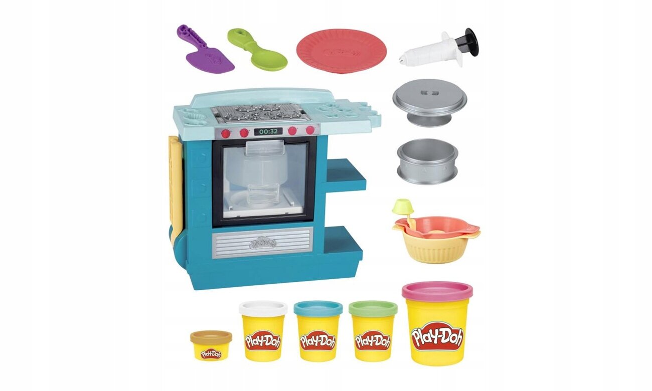 Plastilino rinkinys Orkaitė Play-Doh Kitchen Creations kaina ir informacija | Lavinamieji žaislai | pigu.lt