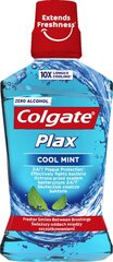 Burnos skalavimo skystis Colgate Plax Cool Mint, 500 ml kaina ir informacija | Colgate Kvepalai, kosmetika | pigu.lt