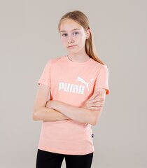 Детская футболка Puma 587029*26, белая 4063697162556 цена и информация | Рубашки для девочек | pigu.lt