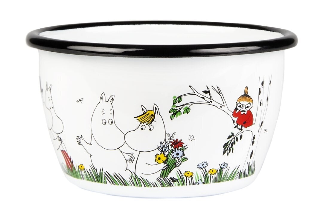 Muurla Moomin dubenėlis Happy Family 3Dl цена и информация | Indai, lėkštės, pietų servizai | pigu.lt