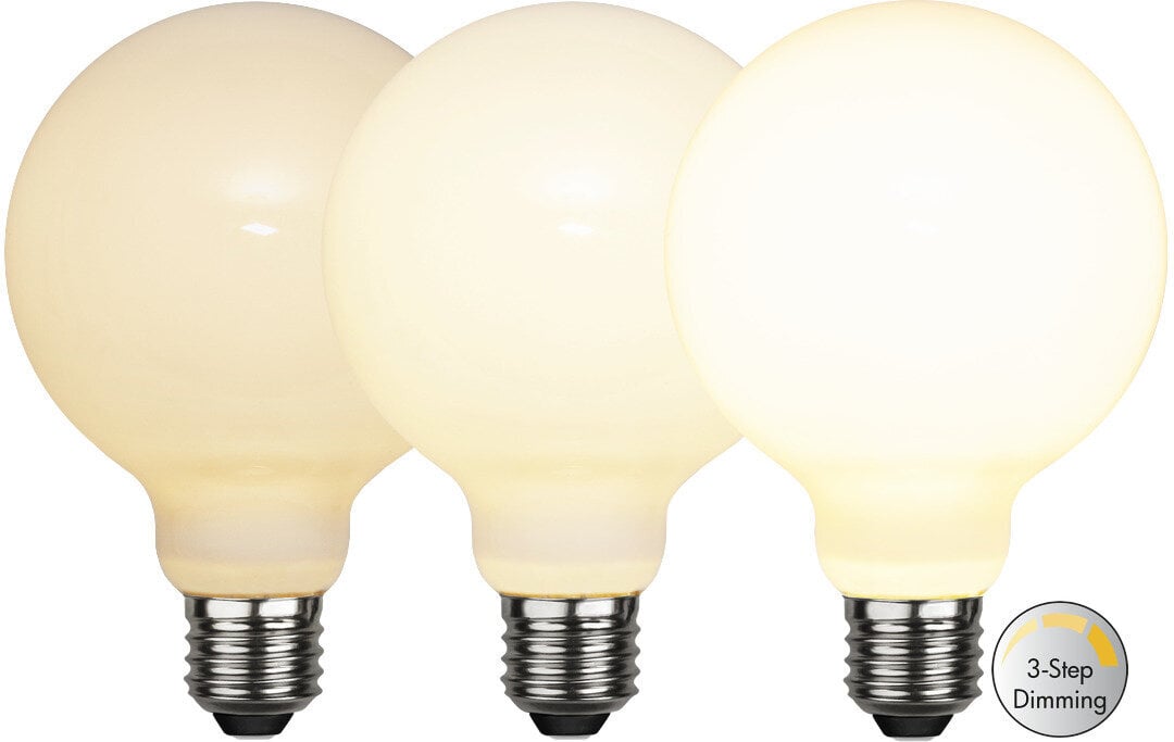 LED lempa Star Trading 375-86 Ø95x138 mm E27 7,5 W 2700 K kaina ir informacija | Elektros lemputės | pigu.lt