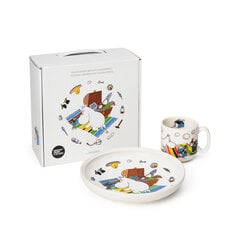 Детский набор посуды Муми-тролл, Arabia Muumi цена и информация | Стаканы, фужеры, кувшины | pigu.lt