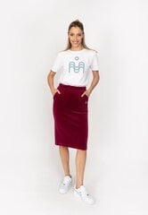 Женская бархатная юбка, SNP53006 Красная цена и информация | Юбки | pigu.lt