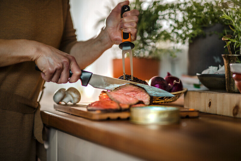 Fiskars mėsos šakutė Functional Form kaina ir informacija | Peiliai ir jų priedai | pigu.lt
