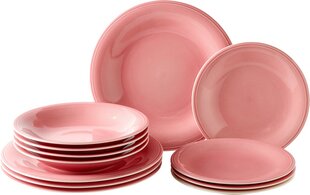 Villeroy & Boch lėkščių rinkinys Like Color Loop Rose, 12 vnt kaina ir informacija | Indai, lėkštės, pietų servizai | pigu.lt