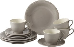 Кофейный сервиз Villeroy & Boch из 12-и предметов, Like Color Loop Stone цена и информация | Посуда, тарелки, обеденные сервизы | pigu.lt