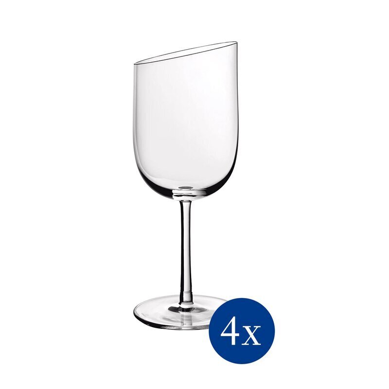 Balto vyno taurė 0,3l Villeroy & Boch NewMoon, 4vnt. kaina ir informacija | Taurės, puodeliai, ąsočiai | pigu.lt