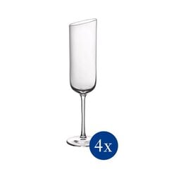 Бокал для шампанского Villeroy & Boch NewMoon 0,17 л, 4 шт цена и информация | Стаканы, фужеры, кувшины | pigu.lt