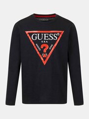 Рубашка для детей Guess L84I29*JBLK, черная/красная цена и информация | Рубашки для мальчиков | pigu.lt