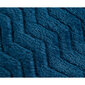 Languotas fliso pledas Gözze Memphis Stola, mėlynas, 100 x 150 cm kaina ir informacija | Lovatiesės ir pledai | pigu.lt