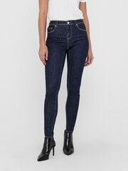 ONLY женские джинсы Wauw, тёмно-синий цена и информация | Женские джинсы | pigu.lt