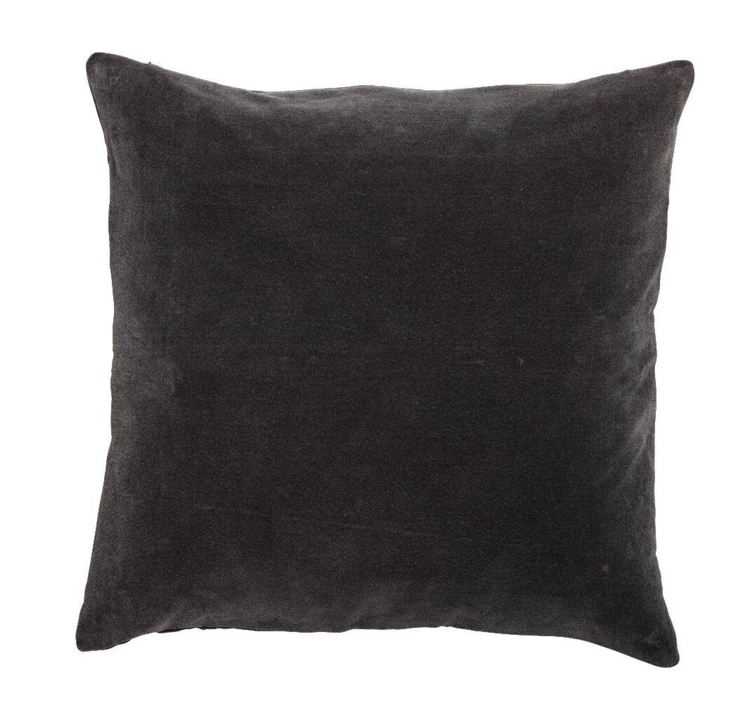 Pagalvės užvalkalas MogiHome Aletta, tamsiai pilkas, 50 x 50 cm kaina ir informacija | Dekoratyvinės pagalvėlės ir užvalkalai | pigu.lt