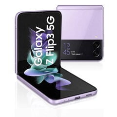 Samsung Galaxy Flip3 5G 8/128GB SM-F711BLVAEUE Lavender kaina ir informacija | Mobilieji telefonai | pigu.lt