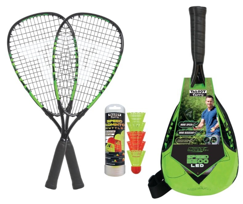 Greitojo badmintono rinkinys Speed 5500 LED kaina ir informacija | Badmintonas | pigu.lt