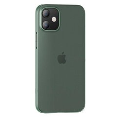 Usams US-BH608 Gentle серии чехол-крышка для Apple iPhone 12 mini Прозрачно-зеленый цена и информация | Чехлы для телефонов | pigu.lt