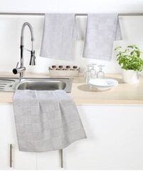Кухонные полотенца Gözze, серые, 50x70 см, 4 шт цена и информация | Кухонные полотенца, рукавицы, фартуки | pigu.lt