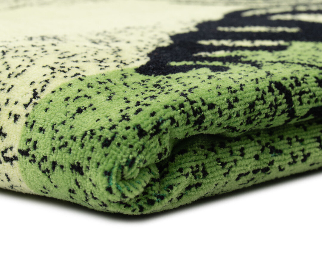 Gözze Kilpinis rankšluostis Kriauklė, žalias, 90 x 180 cm kaina ir informacija | Rankšluosčiai | pigu.lt