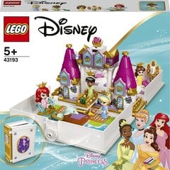 LEGO® 43193 Disney Princess Книга сказочных приключений Ариэль, Белль, Золушки и Тианы цена и информация | Конструкторы и кубики | pigu.lt