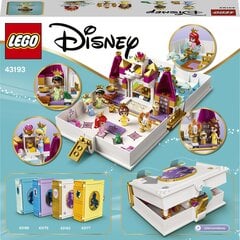 LEGO® 43193 Disney Princess Книга сказочных приключений Ариэль, Белль, Золушки и Тианы цена и информация | Конструкторы и кубики | pigu.lt