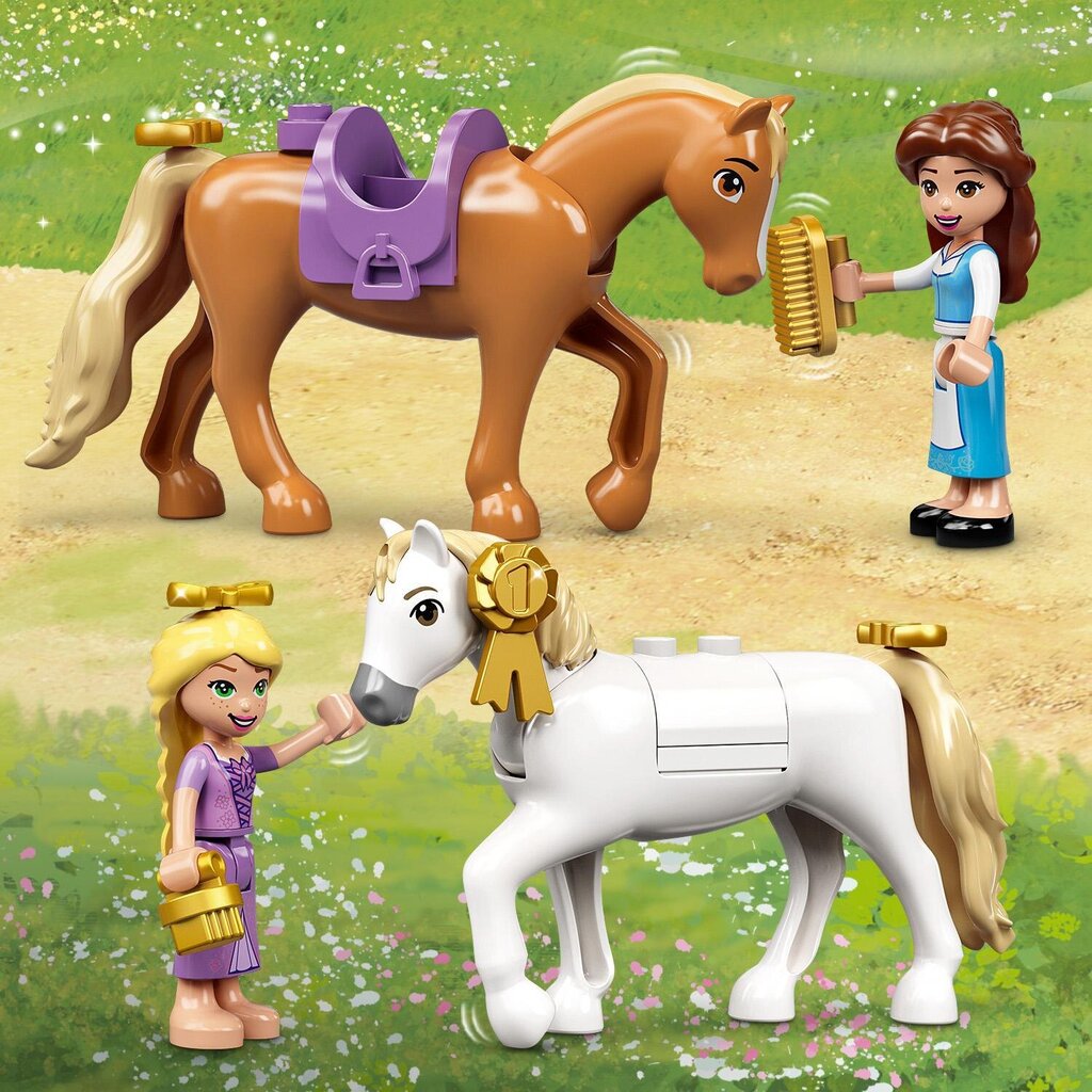 LEGO® 43195 Disney Princess Королевская конюшня Белль и Рапунцель цена |  pigu.lt