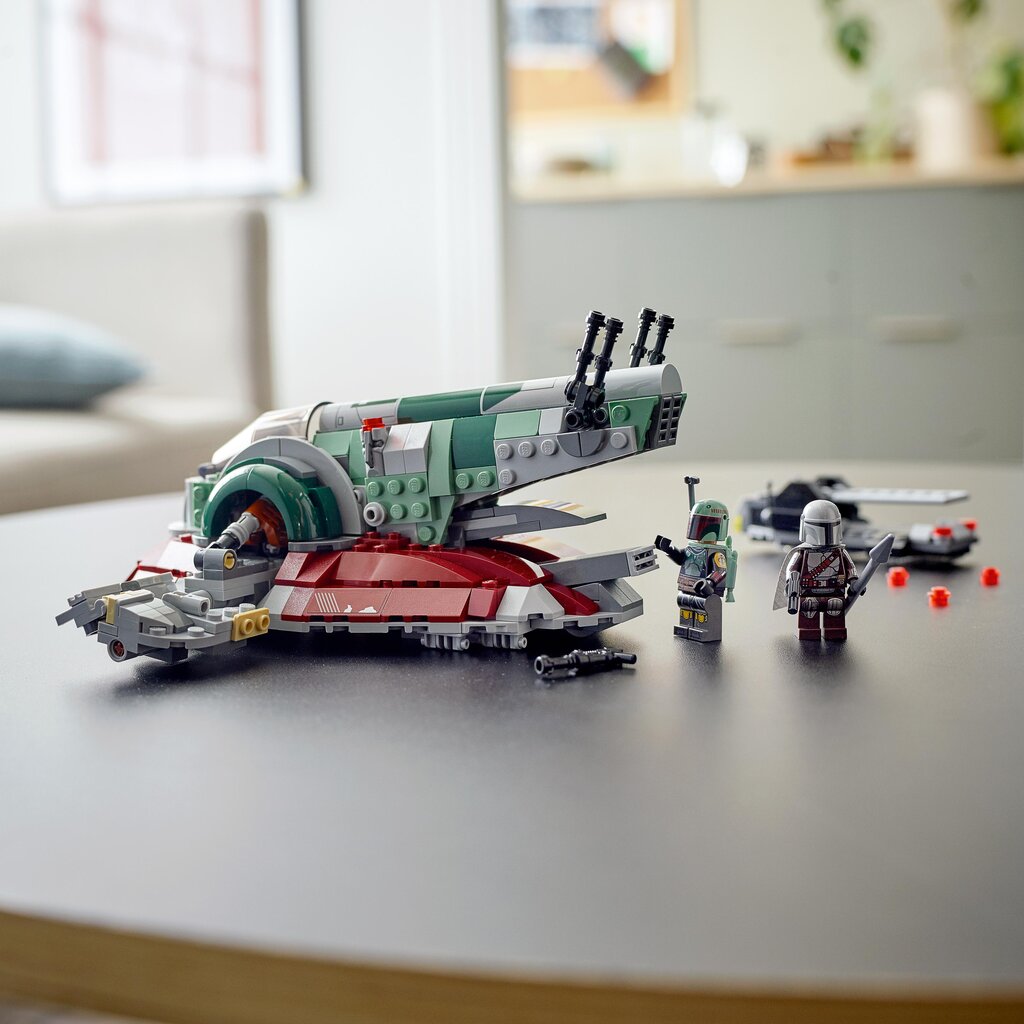 75312 LEGO® Star Wars Boba Fett erdvėlaivis цена и информация | Konstruktoriai ir kaladėlės | pigu.lt