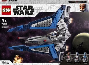 LEGO® 75316 Star Wars TM Звездный истребитель мандалорцев цена и информация | Конструкторы и кубики | pigu.lt