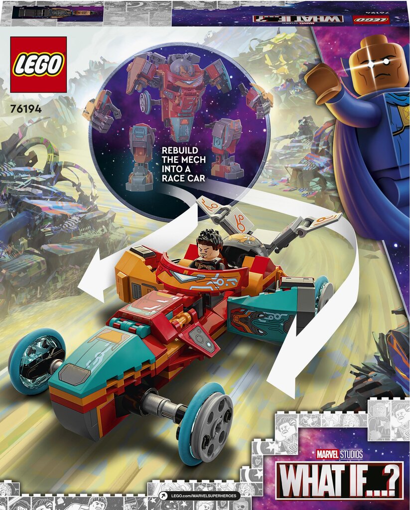 76194 LEGO® Super Heroes Geležinis žmogus kaina ir informacija | Konstruktoriai ir kaladėlės | pigu.lt