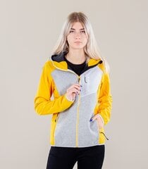 Женская куртка софтшелл Icepeak Dahloneka 54943-8*440, желтая/серая цена и информация | Женские куртки | pigu.lt
