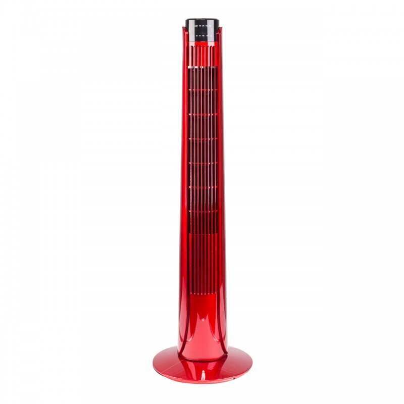 Kolonos tipo ventiliatorius „Volteno“ 45W, su nuotolinio valdymo pultu, raudonas kaina ir informacija | Ventiliatoriai | pigu.lt