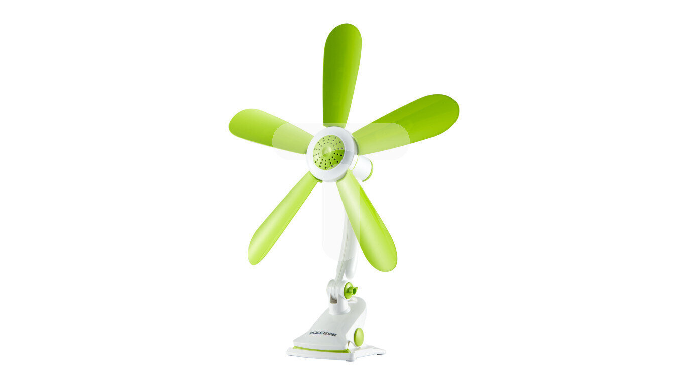 Ventiliatorius su spaustuku „Volteno“ 7W, žalias kaina ir informacija | Ventiliatoriai | pigu.lt