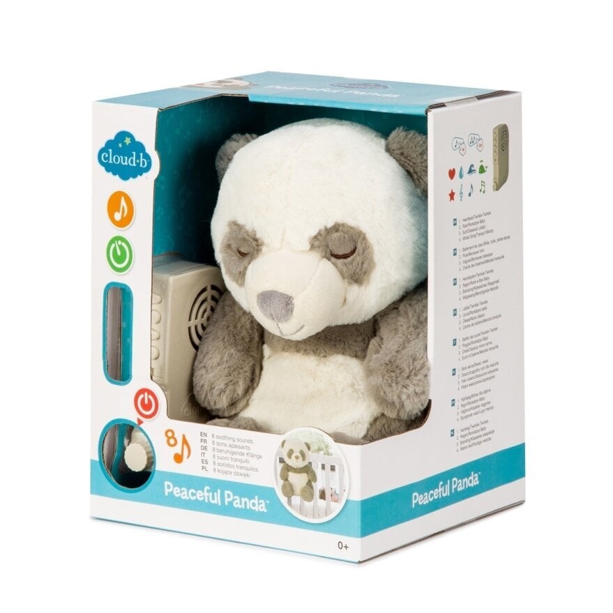 Muzikine minkšta panda Peaceful Panda, Cloud B 012202 цена и информация | Žaislai kūdikiams | pigu.lt