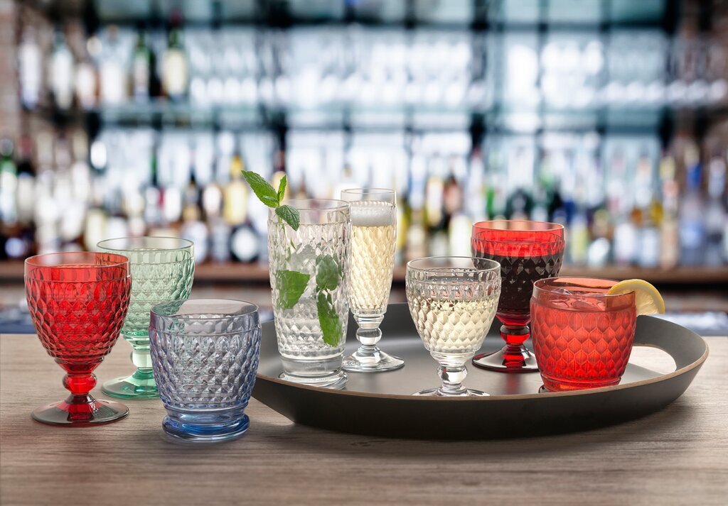 Villeroy & Boch Boston spalvota mėlyna stiklinė 0,33l kaina ir informacija | Taurės, puodeliai, ąsočiai | pigu.lt