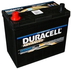 DURACELL Advanced 45Ah 390A 12V левый аккумулятор цена и информация | Akumuliatoriai | pigu.lt