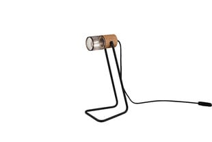 Настольная лампа Tosh, E27, черный матовый цена и информация | Настольные светильники | pigu.lt