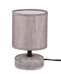 Настольная лампа Marie, E14, серая цена и информация | Настольные светильники | pigu.lt
