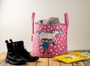 Daiktų laikymo krepšys Muurla Pepė ir arklys, 30 L kaina ir informacija | Daiktadėžės | pigu.lt