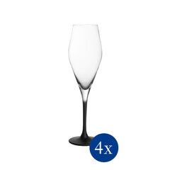 Бокалы для игристого вина/бокалы для шампанского Villeroy & Boch Manufacture Rock, 0,26 л, 4 шт. цена и информация | Стаканы, фужеры, кувшины | pigu.lt