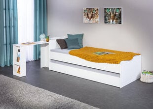 Lova InterLink Negras, 90x200, balta kaina ir informacija | Lovos | pigu.lt