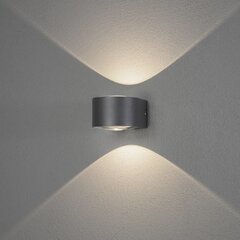 Konstsmide Светильник Gela, темно-серый, 2x6W LED, свет направлен вверх/ вниз цена и информация | Уличные светильники | pigu.lt