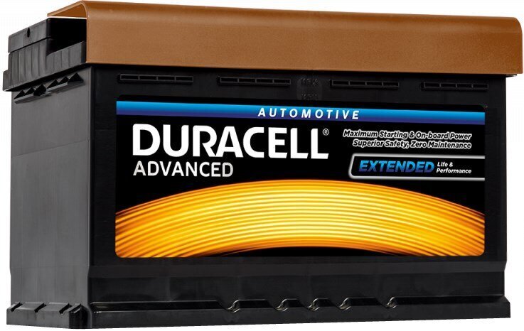 DURACELL Advanced 77Ah 700A 12V akumuliatorius kaina ir informacija | Akumuliatoriai | pigu.lt