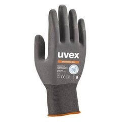 Рабочие перчатки Uvex Phynomic Lite, серый, размер 8 цена и информация | Pirštinės darbui sode M/25cm | pigu.lt