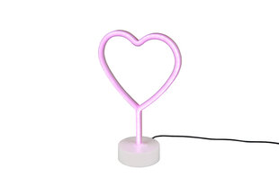 Светодиодная настольная лампа Heart 30 см размер 1W-10Lm цена и информация | Настольные светильники | pigu.lt