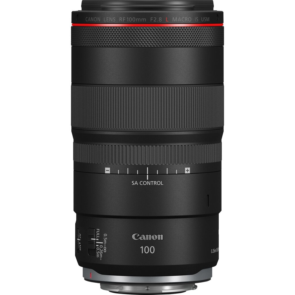 Canon RF 100mm F2.8L MACRO IS USM kaina ir informacija | Objektyvai | pigu.lt