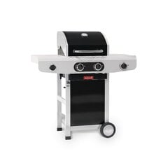Dujinis grilis Barbecook Siesta, 120x56x118cm, baltas kaina ir informacija | Kepsninės, griliai | pigu.lt