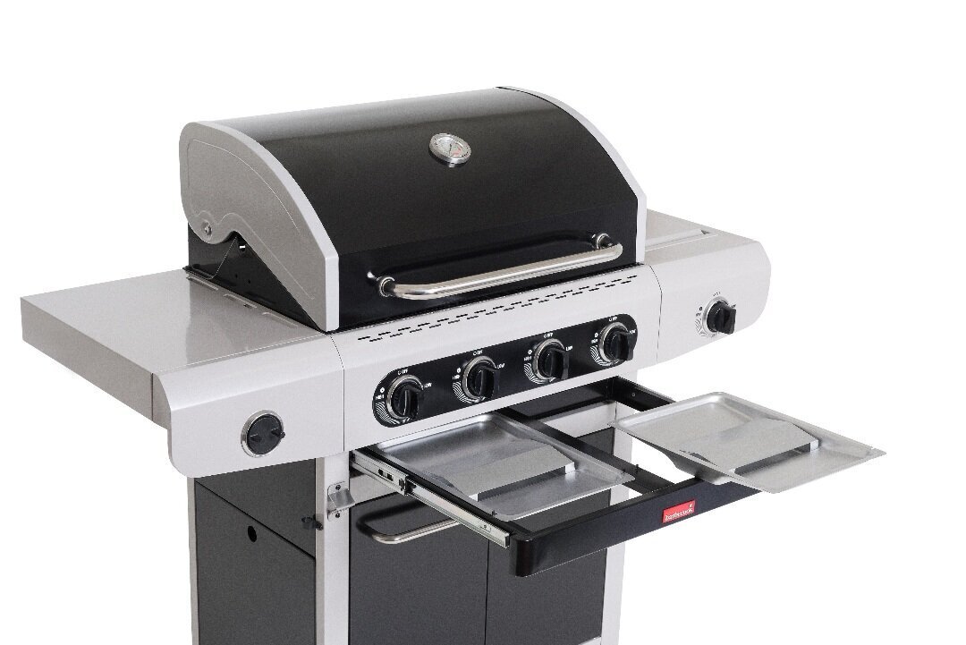 Barbecook dujinis grilis Siesta 412 Black kaina ir informacija | Kepsninės, griliai | pigu.lt