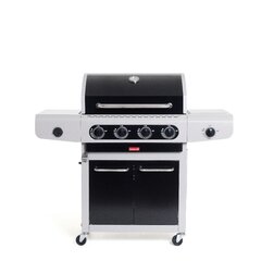 Barbecook dujinis grilis Siesta 412 Black kaina ir informacija | Barbecook Kepsninės, šašlykinės, rūkyklos | pigu.lt