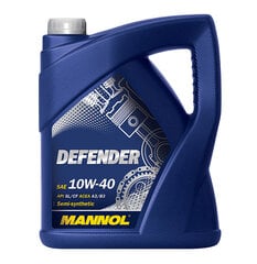 Mannol Defender 10W-40, 5L kaina ir informacija | Variklinės alyvos | pigu.lt