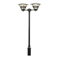 Столбовой светильник с 3 лампами Constsmide (внешний светильник) Gemini, белый цена и информация | Уличные светильники | pigu.lt