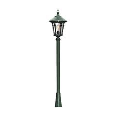 Светильник-столб (уличный светильник) Konstsmide Virgo, зеленый цена и информация | Уличные светильники | pigu.lt